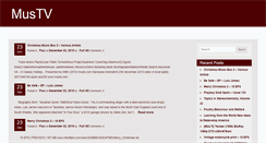 Desktop Screenshot of mustv.com